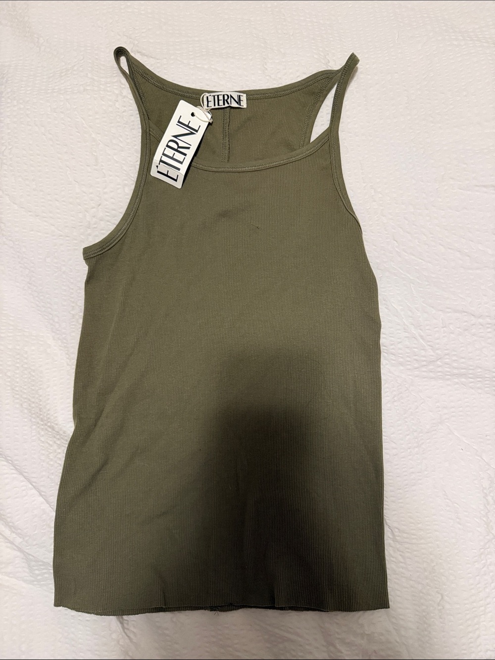 Éterne ribbed tank